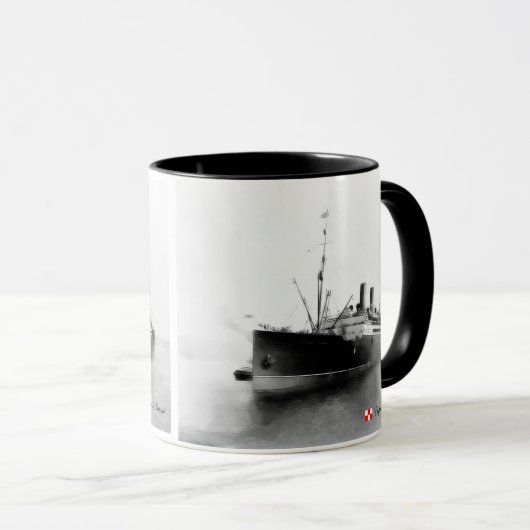 RMS Empress of Ireland Mok (Voorkant rechts)