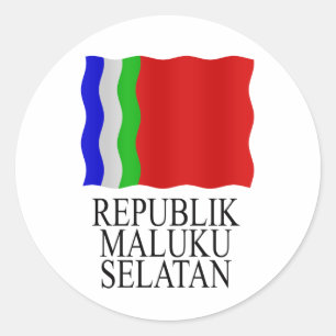 RMS flag Ronde Sticker