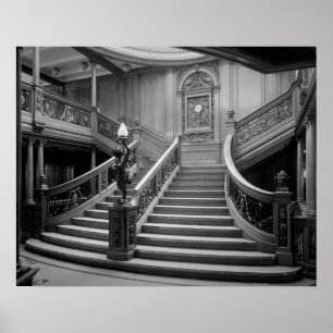 RMS Grand Staircase - Custom Poster