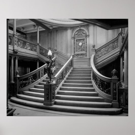 RMS Grand Staircase - Custom Poster (Voorkant)