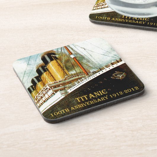 RMS Kolossaal 100ste Jubileum Drankjes Onderzetter (Linkerzijde)