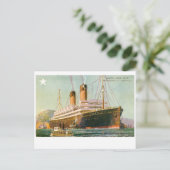 RMS Laurentic Briefkaart (Staand voorkant)