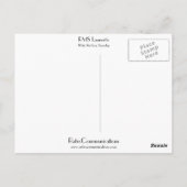 RMS Laurentic Briefkaart (Achterkant)