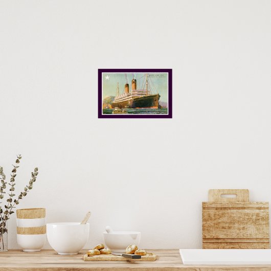 RMS Laurentic Poster (Keuken)