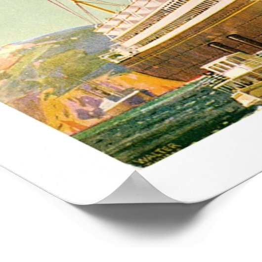 RMS Laurentic Poster (Hoek)