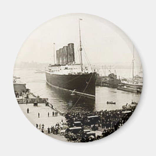 RMS Lusitania Magneet (Voorkant)