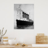 RMS Lusitania Poster (Keuken)