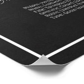 RMS Lusitania - scheepsblauwdrukplannen PBD Poster (Hoek)