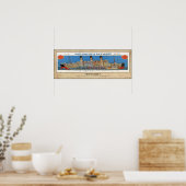 RMS Majestic Cut Away Poster (Keuken)