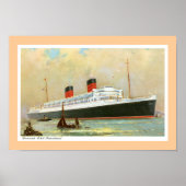 RMS Mauretainia Poster (Voorkant)