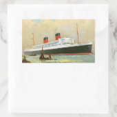 RMS Mauretainia Rechthoekige Sticker (Tas)