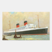 RMS Mauretainia Rechthoekige Sticker (Voorkant)