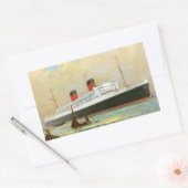RMS Mauretainia Rechthoekige Sticker (Envelop)