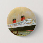 RMS Mauretainia Ronde Button 5,7 Cm (Voorkant)