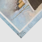 RMS Olympic Ocean Liner Tissuepapier (Detail)