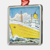 RMS Orsova in Zee Metalen Ornament (Links)