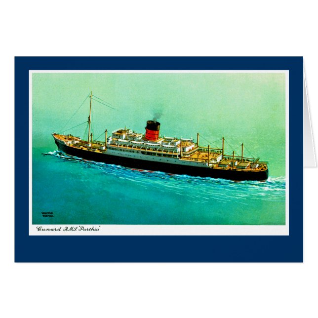 RMS Parthia (Voorkant Horizontaal)