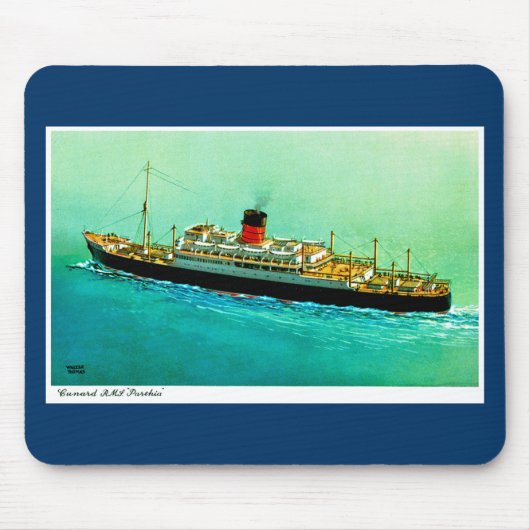 RMS Parthia Muismat (Voorkant)