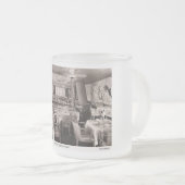 RMS Passenger Ship, Queen Mary, Grill  Matglas Koffiemok (Voorkant rechts)