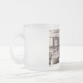 RMS Passenger Ship, Queen Mary, Grill  Matglas Koffiemok (Links)