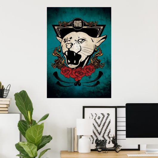 rms - puma poster (Thuiskantoor)