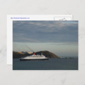 RMS Queen Elizabeth 2 Briefkaart (Voorkant / Achterkant)