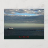 RMS Queen Elizabeth 2 Briefkaart (Voorkant)