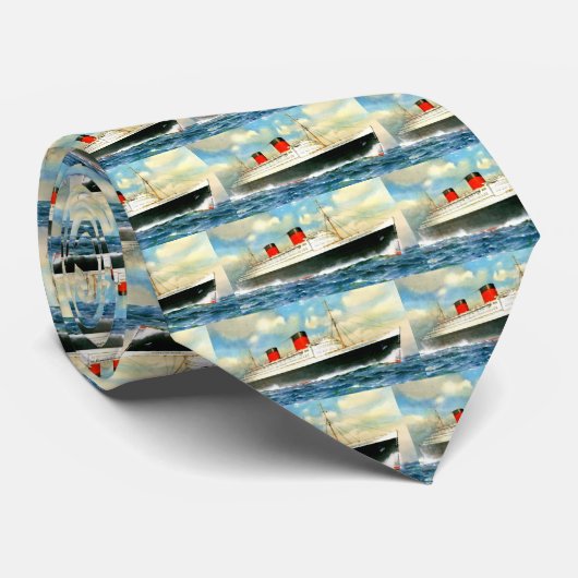 RMS Queen Elizabeth Stropdas (Opgerold)