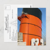 RMS Queen Mary Briefkaart Collectie (Voorkant / Achterkant)