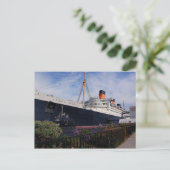 RMS Queen Mary Collectie Briefkaart (Staand voorkant)