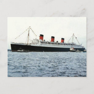 RMS Queen Mary Collectie Briefkaart