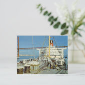 RMS Queen Mary Collectie Briefkaart (Staand voorkant)