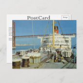 RMS Queen Mary Collectie Briefkaart (Voorkant / Achterkant)