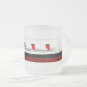 RMS Queen Mary Glass Mok (Voorkant rechts)