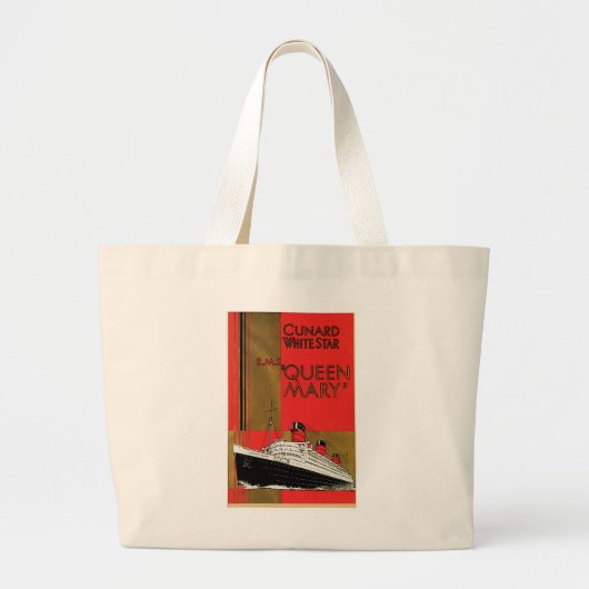 RMS Queen Mary Grote Tote Bag (Voorkant)