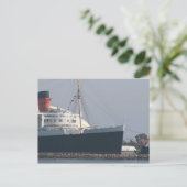 RMS Queen Mary Hotel en Museum in Long Beach Briefkaart (Staand voorkant)