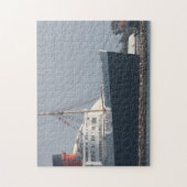 RMS Queen Mary Hotel en Museum in Long Beach Legpuzzel (Verticaal)