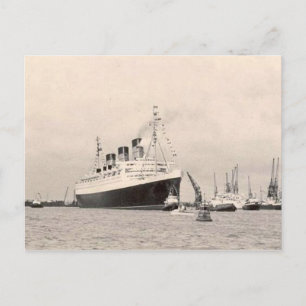 RMS Queen Mary Maiden Voyage Briefkaart