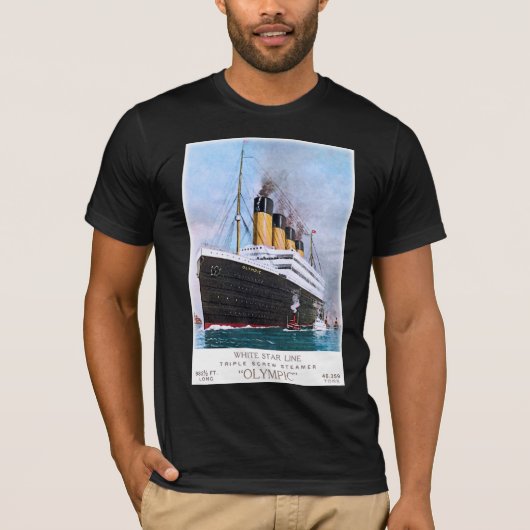 RMS-reisbiljetten T-shirt (Voorkant)