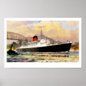 RMS Saxonia Poster (Voorkant)