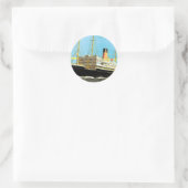 RMS Staffordshire Ronde Sticker (Tas)