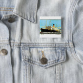 RMS Staffordshire Vierkante Button 5,1 Cm (In situ)