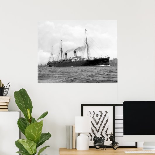 RMS Teutonic Poster (Thuiskantoor)