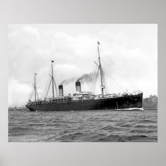 RMS Teutonic Poster (Voorkant)
