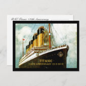 RMS Titanic 100th Jubileum Briefkaart (Voorkant / Achterkant)