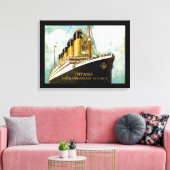 RMS Titanic 100th Jubileum Canvas Afdruk (Insitu (Woonkamer))