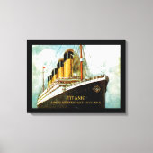RMS Titanic 100th Jubileum Canvas Afdruk (Voorkant)