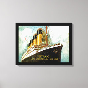 RMS Titanic 100th Jubileum Canvas Afdruk