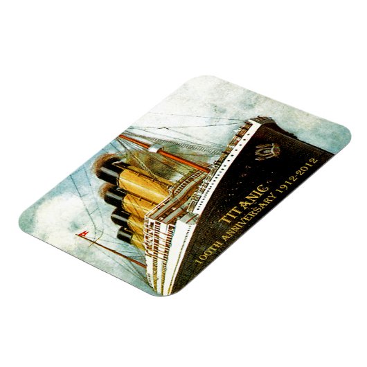 RMS Titanic 100th Jubileum Magneet (Linkerzijde)