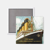 RMS Titanic 100th Jubileum Magneet (Voorkant / Achterkant)
